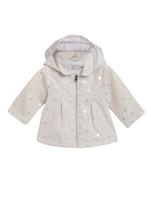 Girls Light Natural Printed Jacket